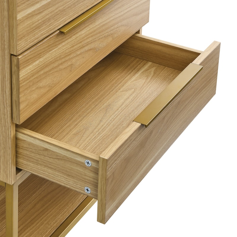 Carre 24" Bathroom Vanity in Oak