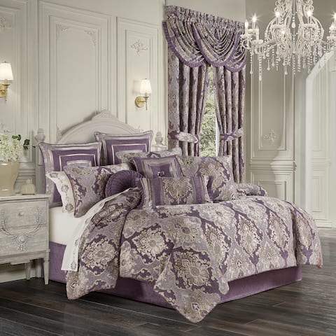 Five Queens Court Beaumont Champagne 4 piece Comforter Set On Sale