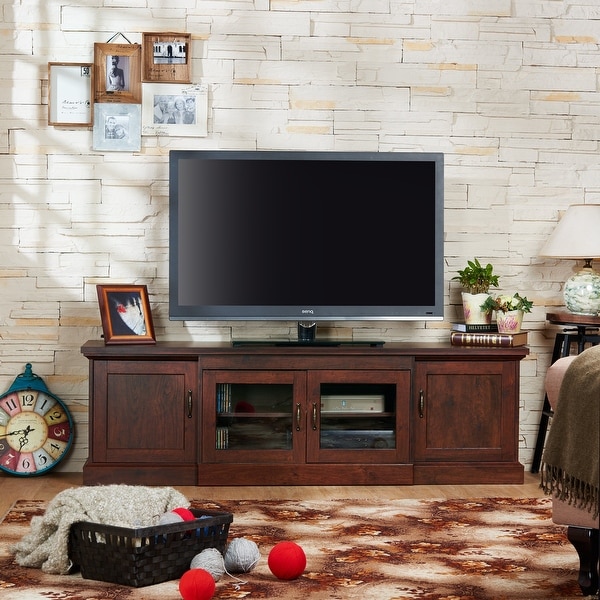 Furniture of America Bick 68-inch Multi-functional Storage TV Console. Opens flyout.