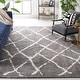 preview thumbnail 6 of 53, SAFAVIEH Berber Shag Hessie Moroccan Rug