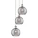 Option Brushed Satin Nickel / Light Smoke Deco Swirl