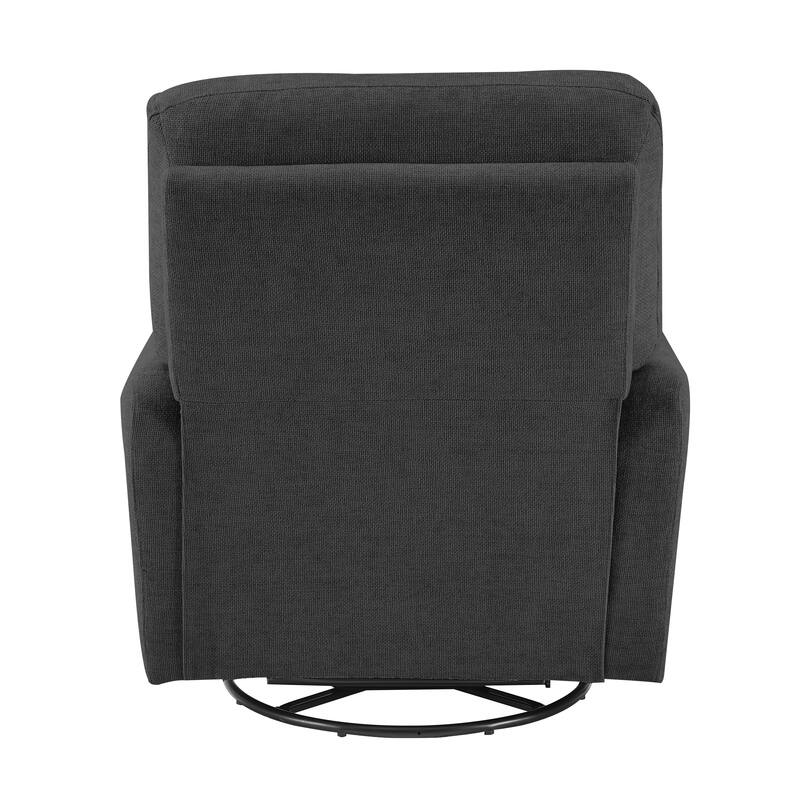Heido 360 Degree Swivel Glider Manual Recliner Leisure Chair Set of 2