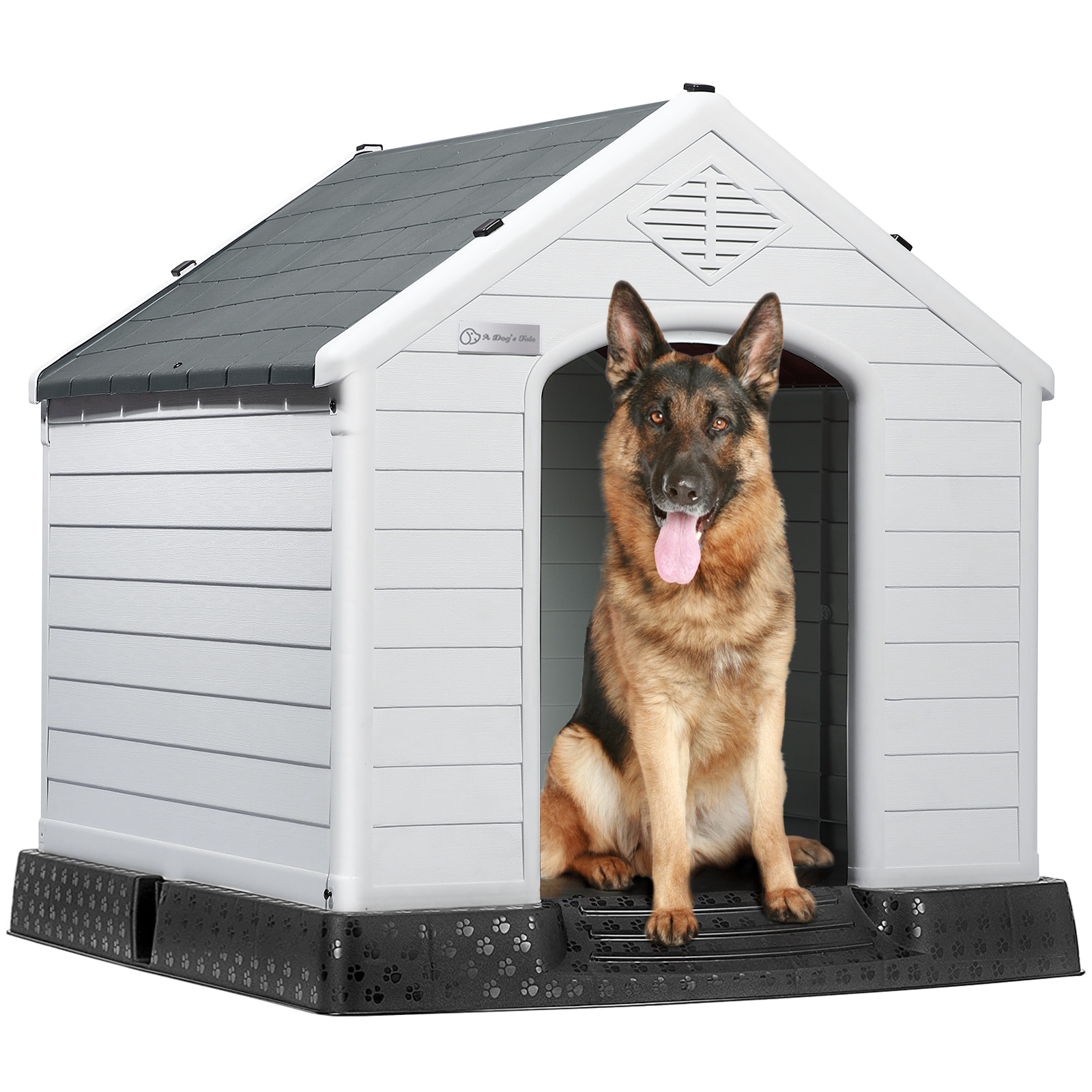 Plastic dog best sale houses for outside