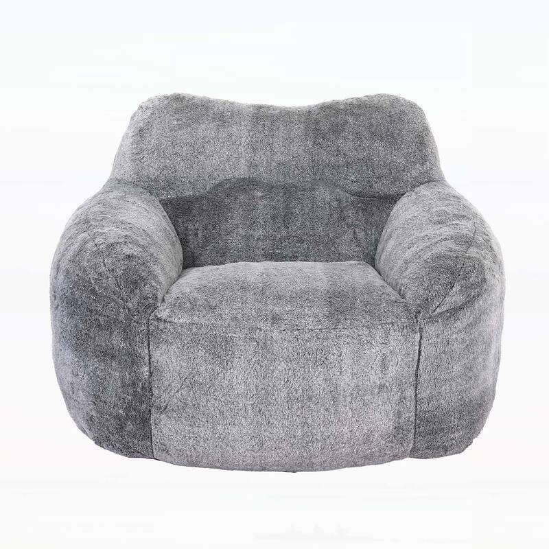 Giant Bean Bag Sofa Chair with Armrests,for Ultimate Comfort and Versatility in Any Room