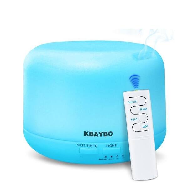 300ml Usb Remote Control Air Humidifier Led Lights Electric Aromatherapy Essential Oil Aroma Diffuser Overstock