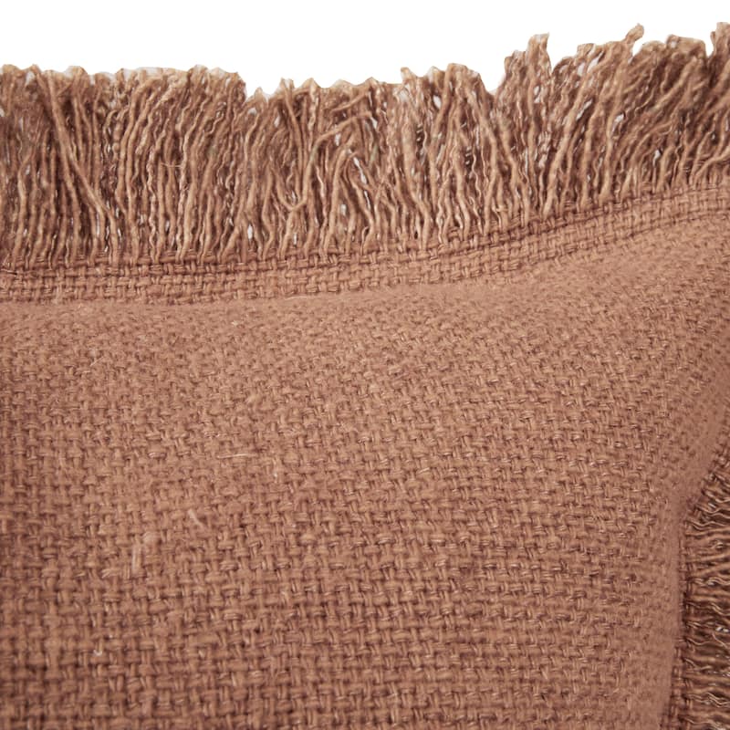 Villa by Classic Home Agatha 22" Linen Blend Throw Pillow
