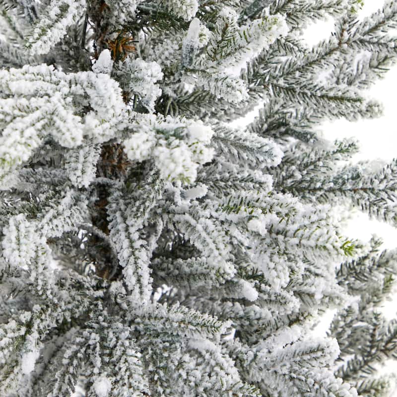 5Ft Fraser Fir Christmas Tree with Warm White Lights - Holiday Decor & Festive Home Accent - Gray - 60