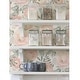 preview thumbnail 3 of 5, Rose Peachy Keen Peel & Stick Wallpaper - 216in x 20.5in x 0.025in