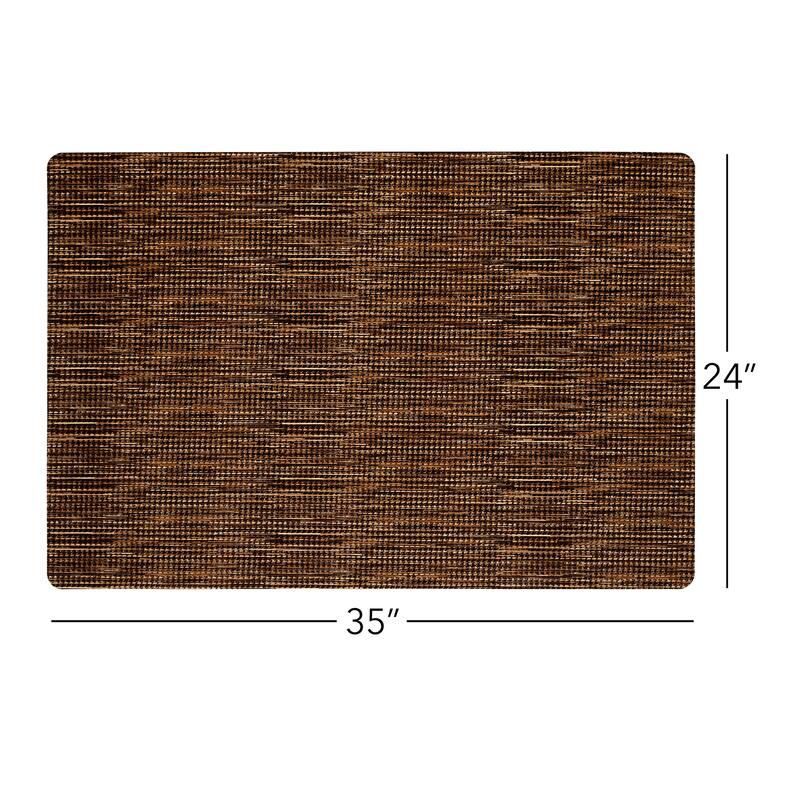 SoHome Smooth Step Houndstooth Machine Washable Utility Mat, 24"x35"