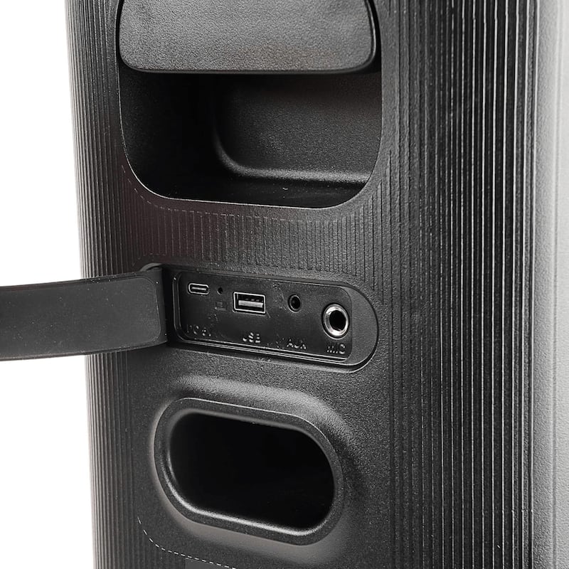 IQ Sound 2x5-Inch TWS Fusion Glow Portable Bluetooth Speaker