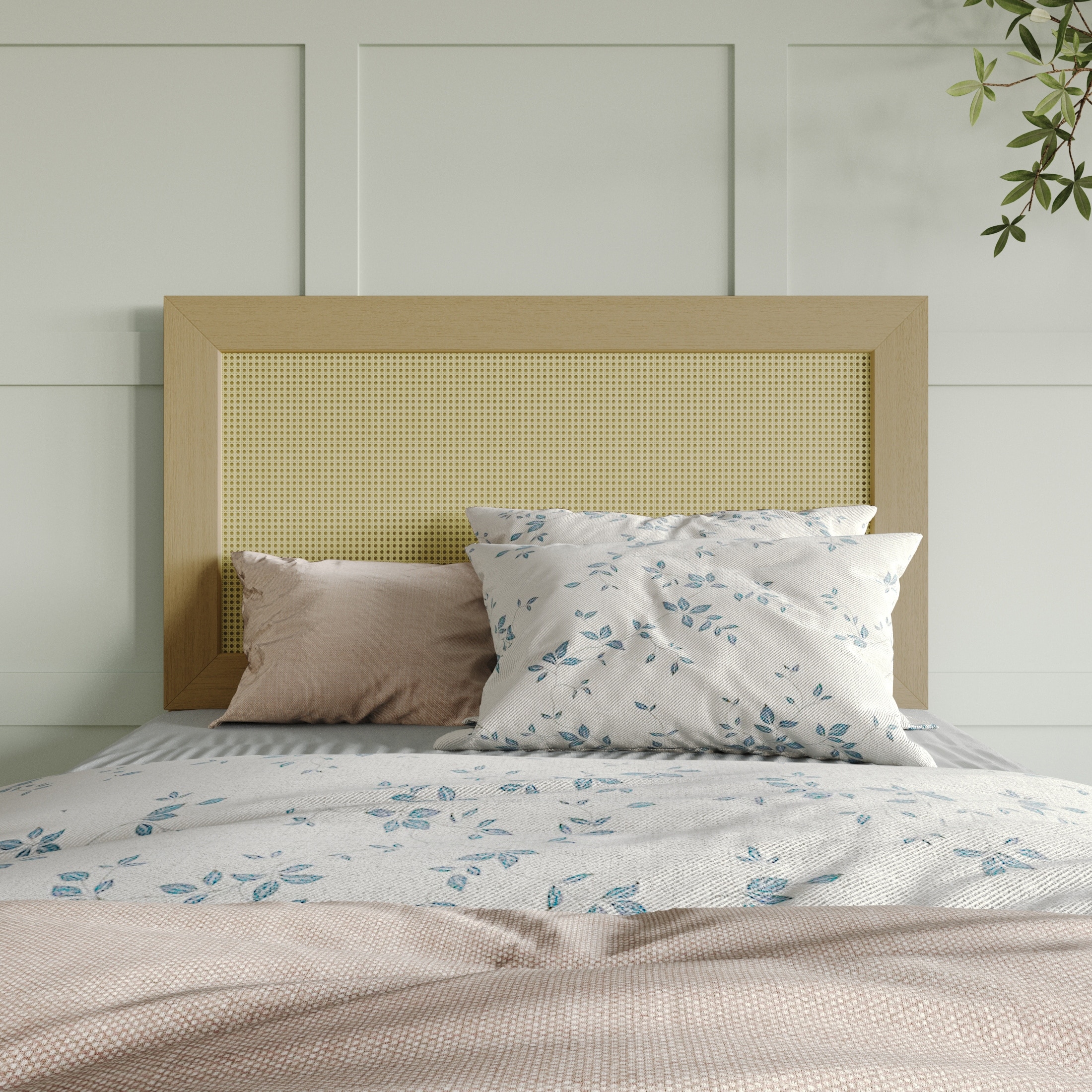 CraftPorch Chic Wooden Panel Headboard
