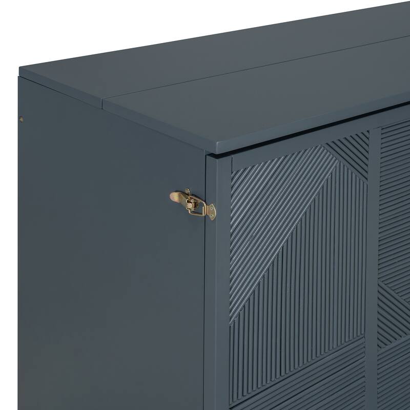 Full Size Murphy Bed with Large Storage Drawer, USB Ports, and Smooth Rolling Wheels for Easy Setup and Space Saving