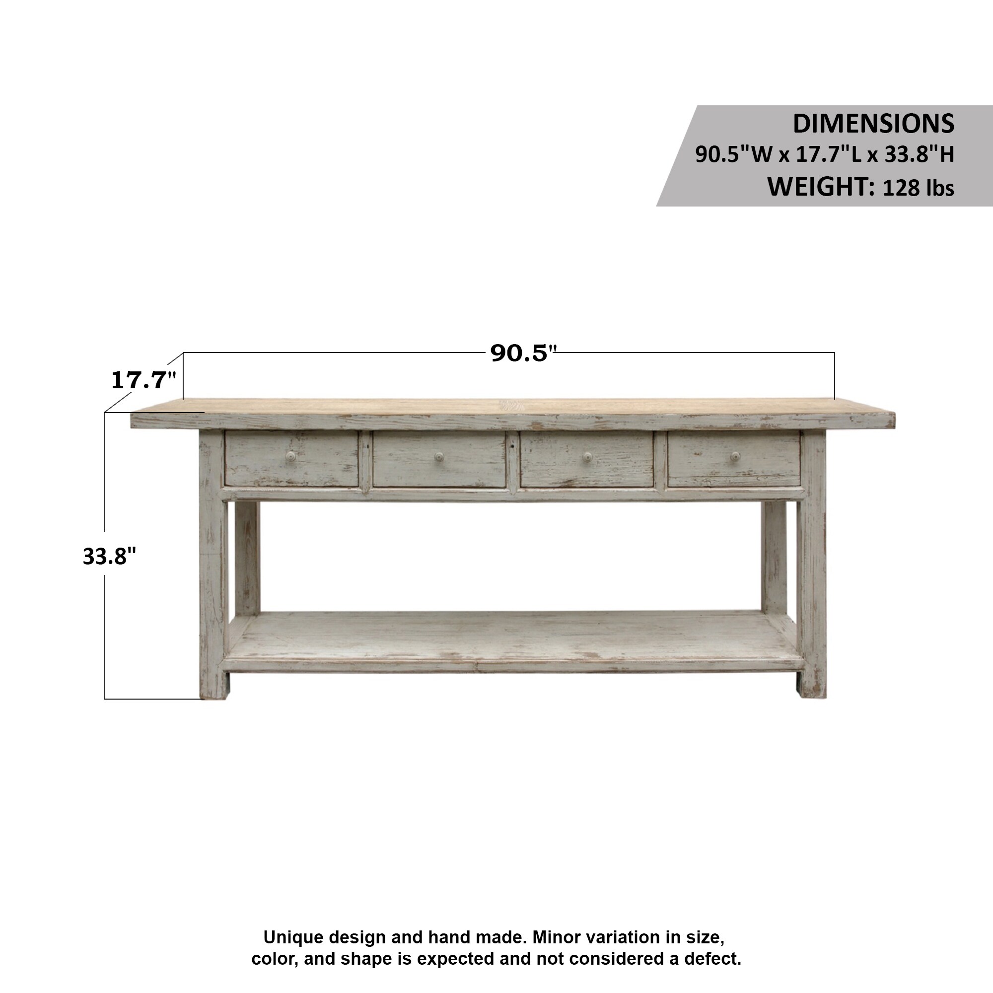 Grey Painted Shandong Style Ladies Console Grey Painted Shandong Style Ladies Console