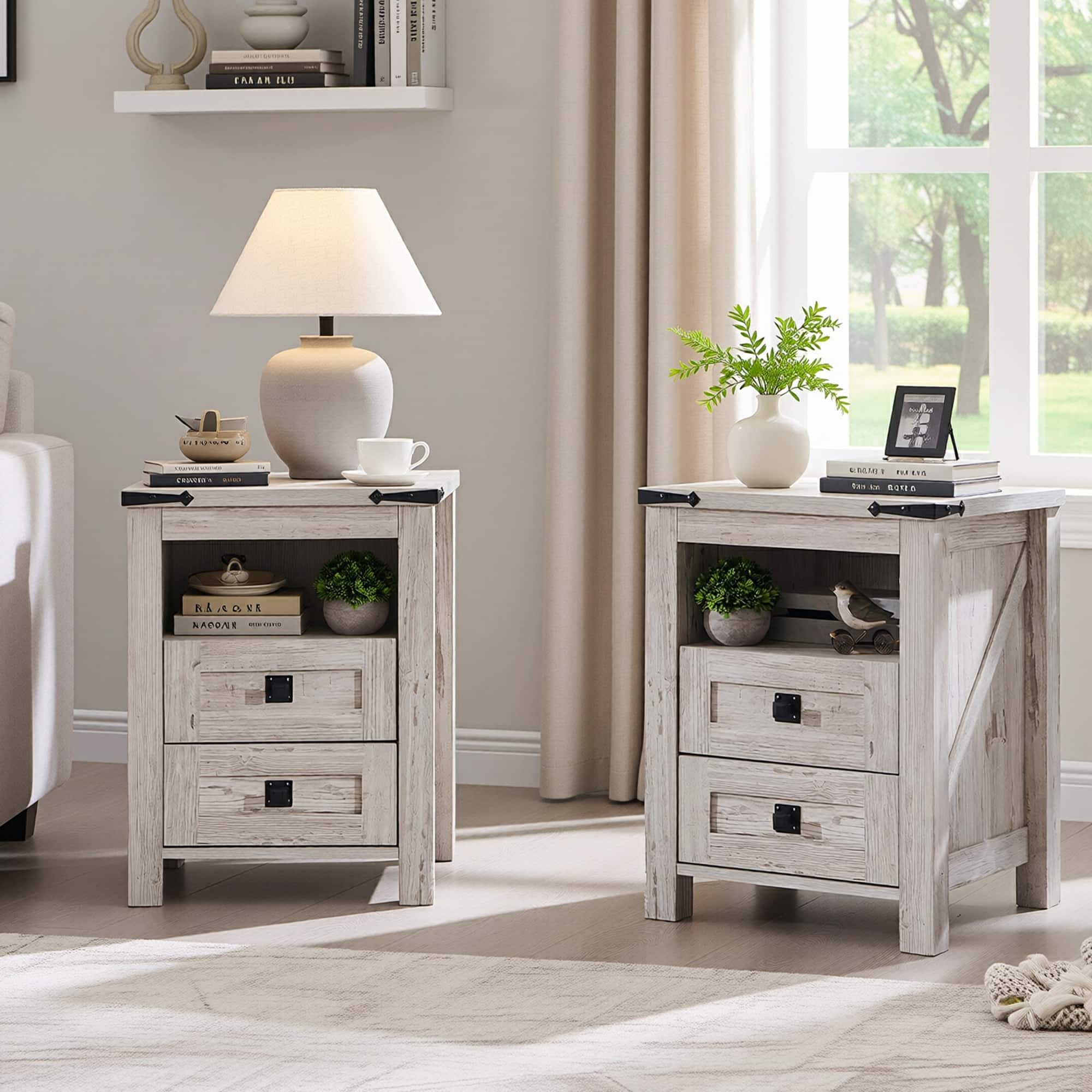 Option Antique Brushed White