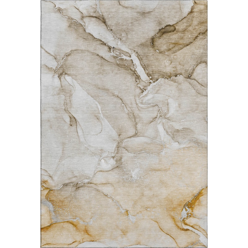 Premium Washable Super Soft Abstract Contemporary Mayfield Rug