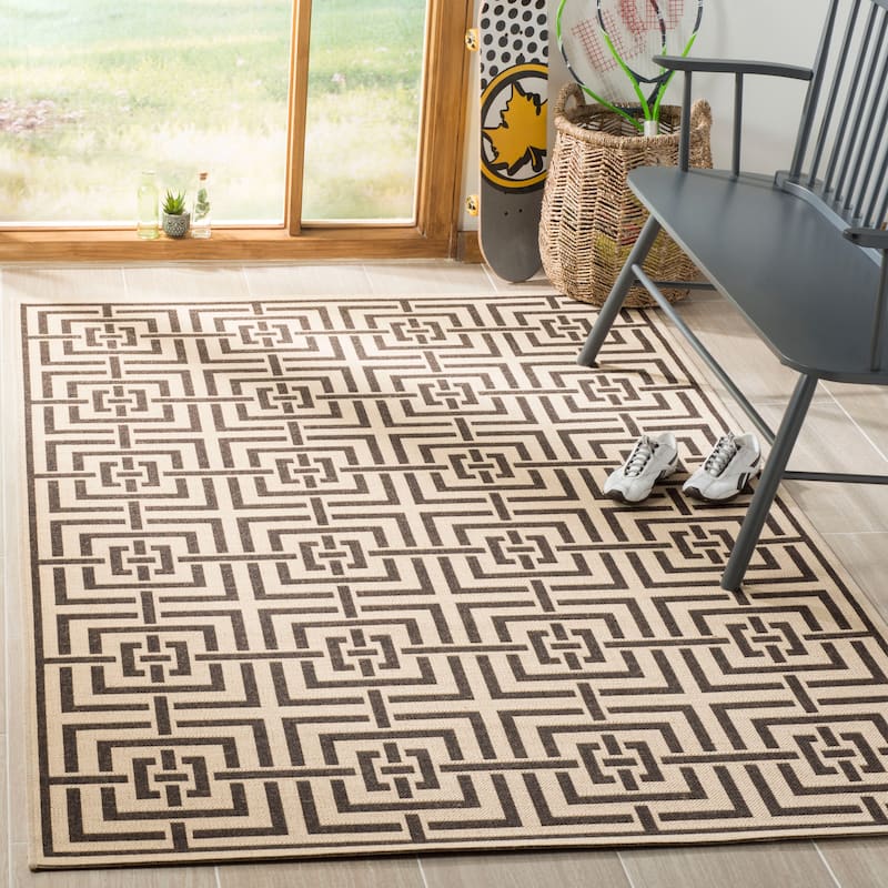 SAFAVIEH Linden Darla Indoor/ Outdoor Waterproof Patio Backyard Rug