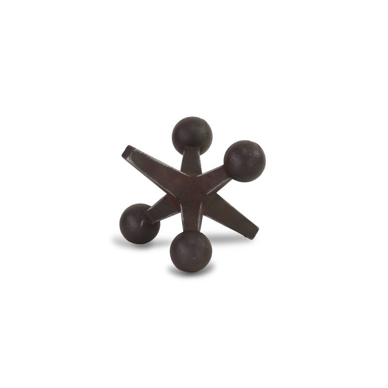 Black Cast Iron Large Jack Décor