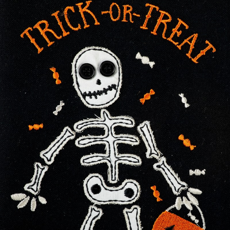 DII Halloween Embellished Dishtowels Set of 3