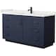 Option Dark Blue / White Quartz Top / Matte Black