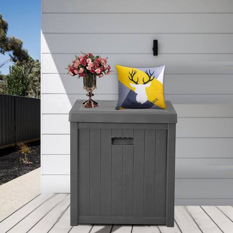 Ainfox 52 Gallon Outdoor Storage Box Deck Box