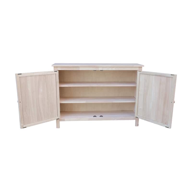 Solid Wood Storage Cabinet Cupboard