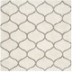 preview thumbnail 82 of 164, SAFAVIEH Hudson Shag Ogee Trellis 2-inch Thick Area Rug 11' Square - Ivory/Grey - Square