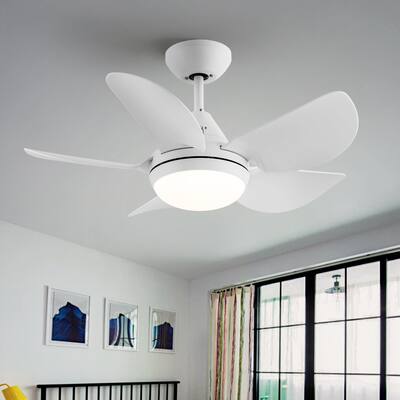 30" Ceiling Fan Light with Remote Control
