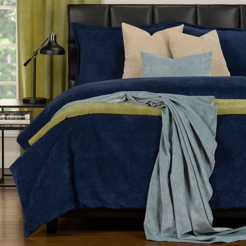 Padma Velvet Throw-Style Bed Scarf