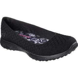 Shop Skechers Women S Microburst One Up Skimmer Sneaker Black