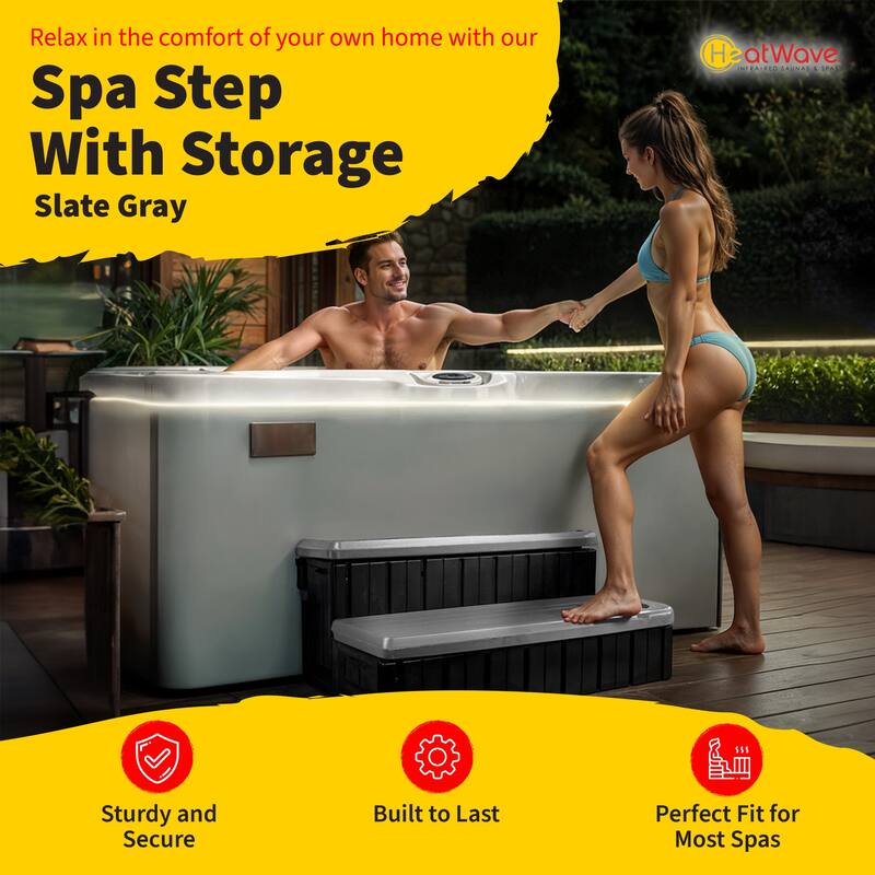 HeatWave Spa Step With Storage