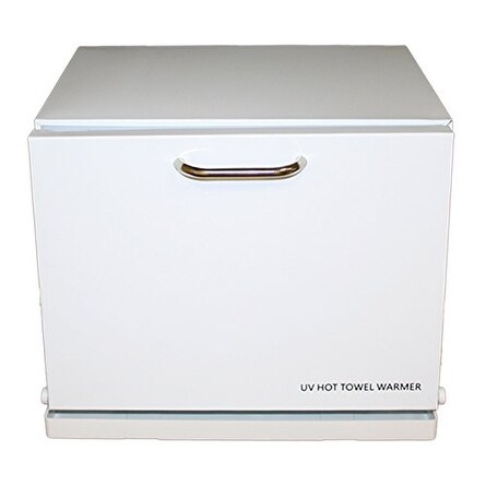 LCL Beauty Compact 2-in-1 Towel Warmer and Ultraviolet Sterilizer Cabinet with 12 Facial Towels