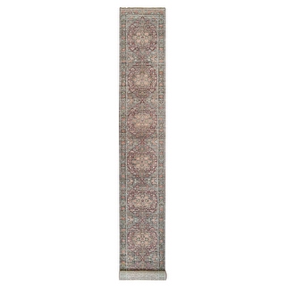 Shahbanu Rugs Prune Red Push and Lush Heriz Revival Hand Knotted All ...