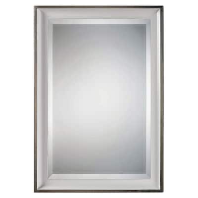 Uttermost Lahvahn 34" x 24" Portrait Style Contemporary Wall Mirror