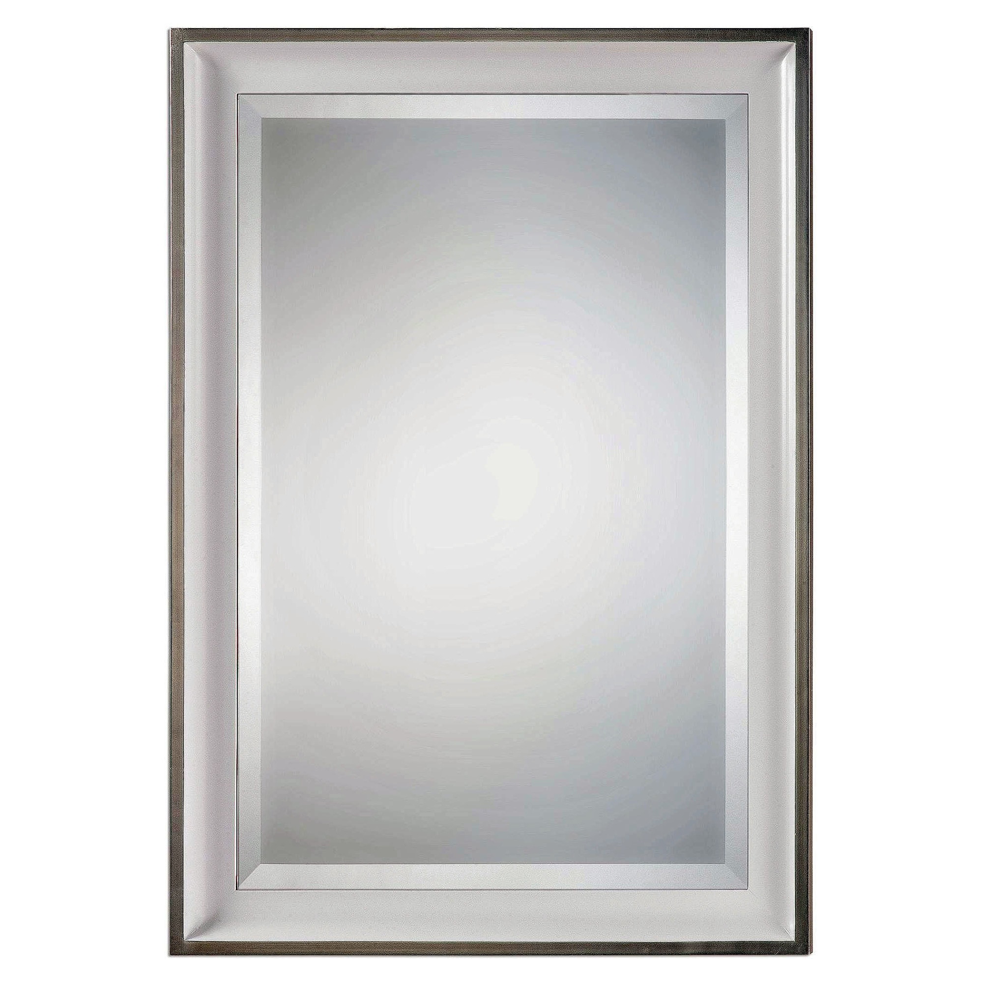 Uttermost Lahvahn 34" x 24" Portrait Style Contemporary Wall Mirror