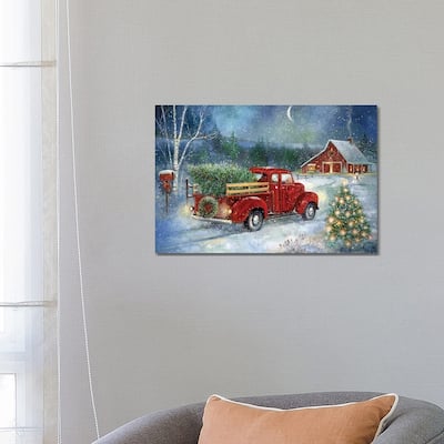 iCanvas "Christmas Delivery" by Ruane Manning Canvas Print