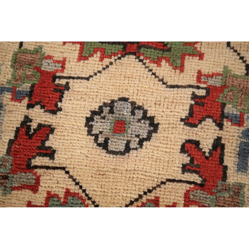 Kazak Oriental Foyer Rug Handmade Wool Carpet - 2'0" x 3'0"