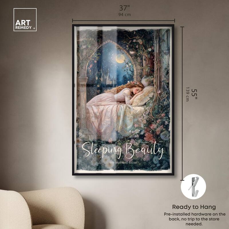Classic Sleeping Beauty Shadowbox by Art Remedy