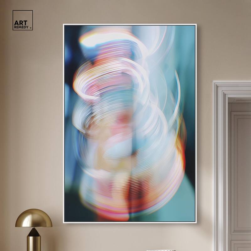 Swirling Light II Canvas by Art Remedy