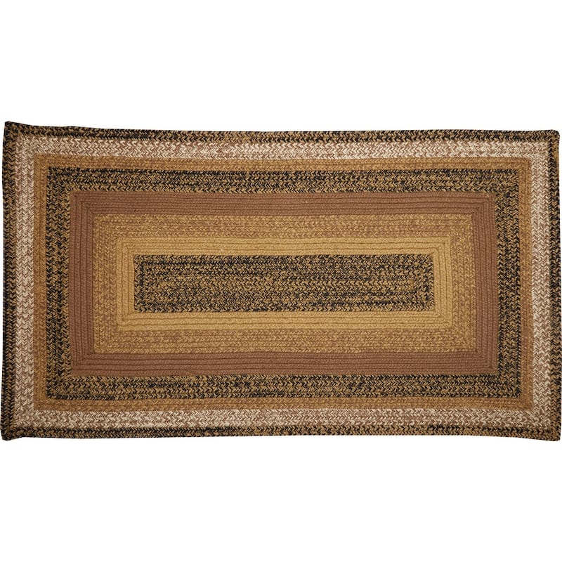Kettle Grove Jute Rug Rect w/ Pad 27x48 - 27" x 48"