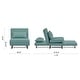 preview thumbnail 122 of 176, Artdeco Home - Tustin Upholstered Convertible Lounge/ Sleeper Chair