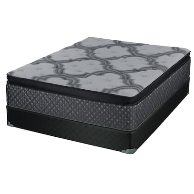 Jayden 15.5" Rectangle Pillow Top Mattress Grey