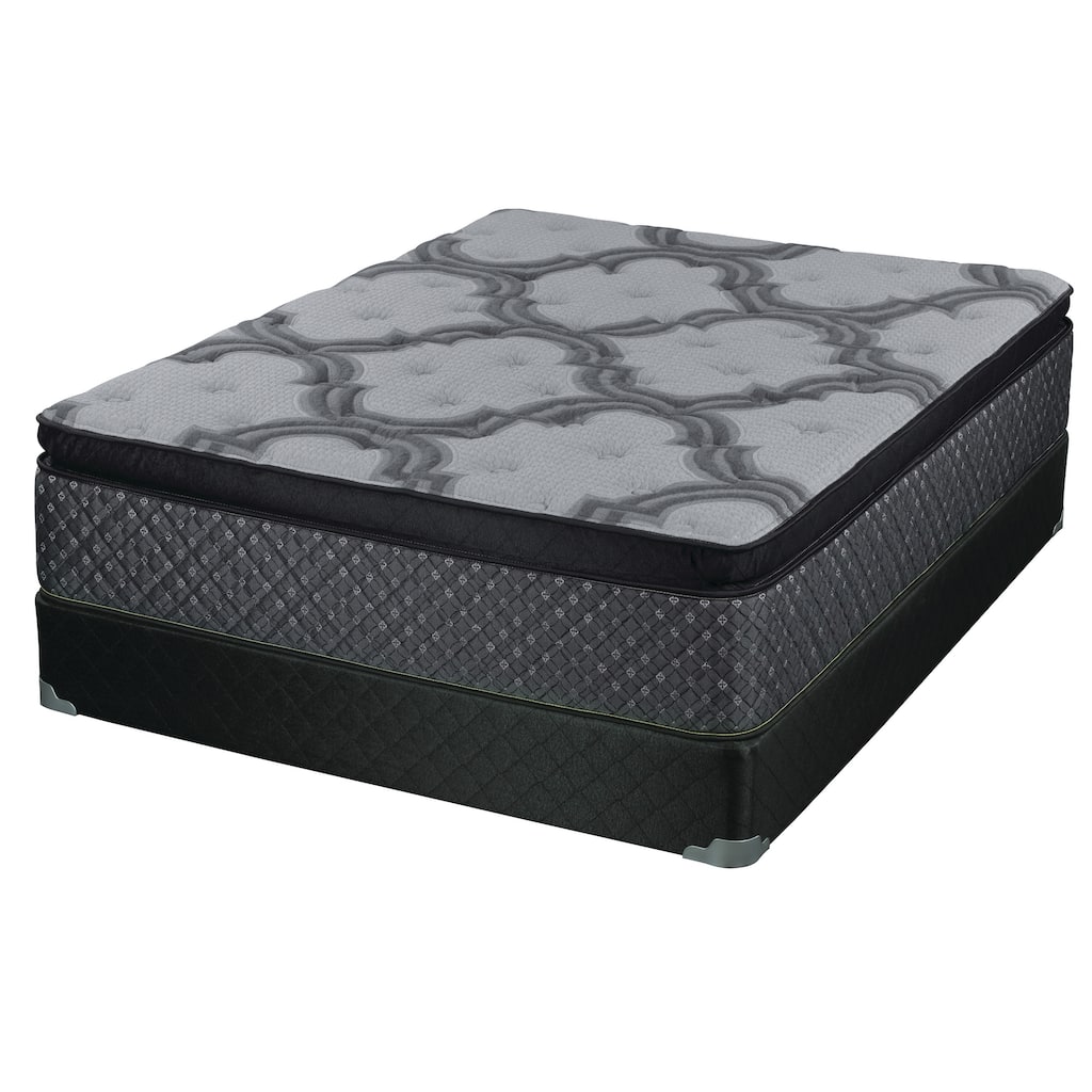 Jayden 15.5" Rectangle Pillow Top Mattress Grey