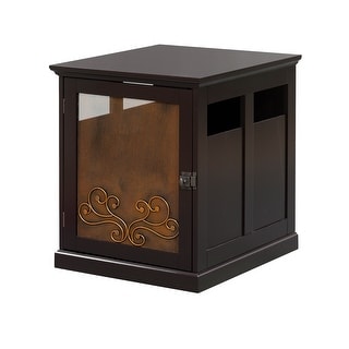 Shop Fargo Small Dog Furniture Table Crate By Elegant Home