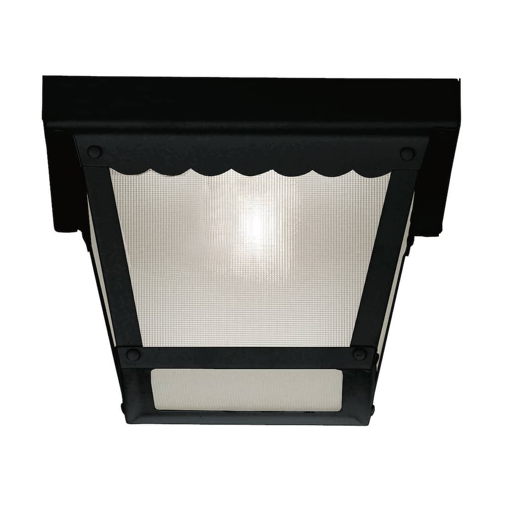 Meridian M50058 8" Wide Outdoor Flush Mount Ceiling Fixture