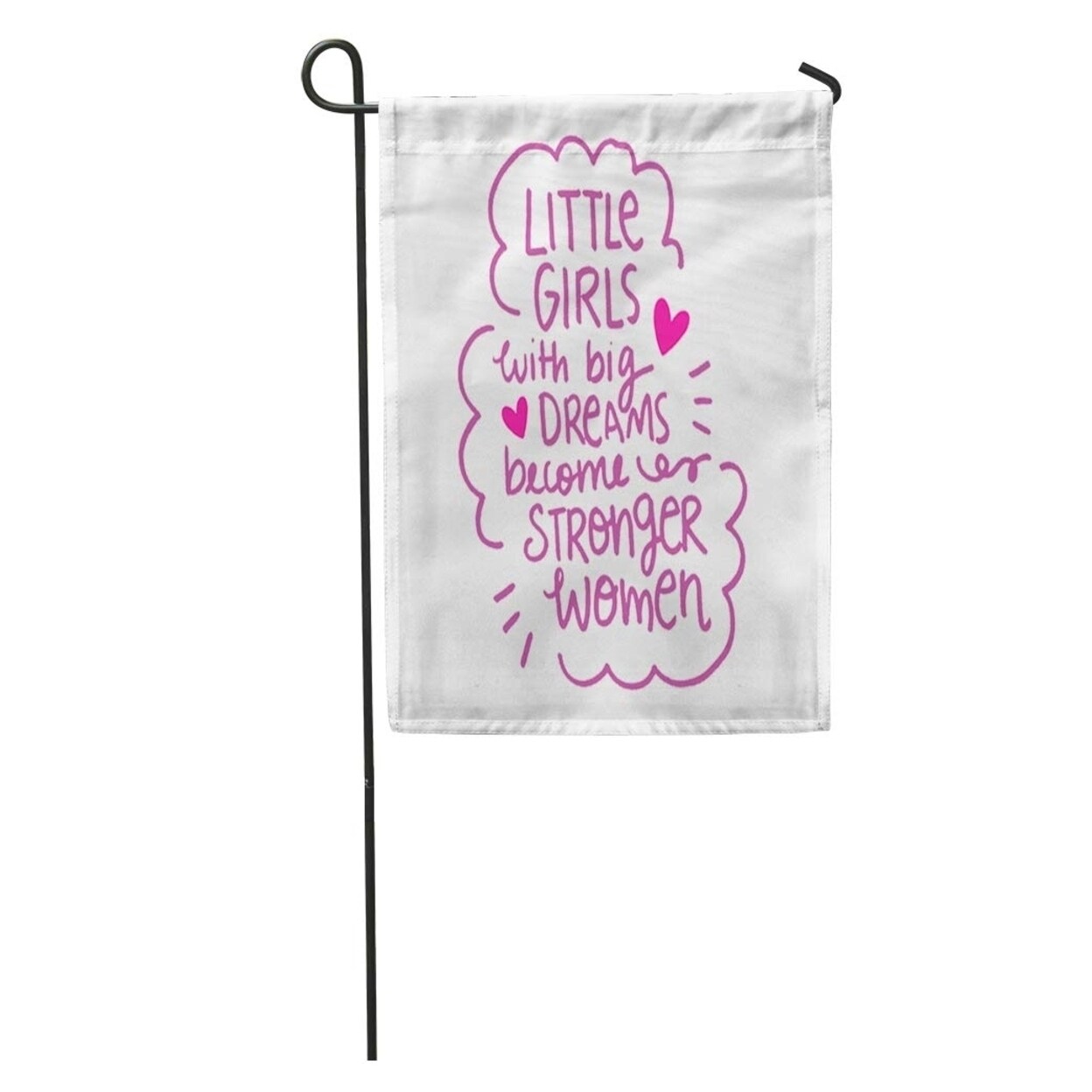 Shop Blue Empower Girl Power Dreams Colorful Graphic Artistic Black Cartoon Garden Flag Decorative Flag House Banner 28x40 On Sale Overstock 31379338