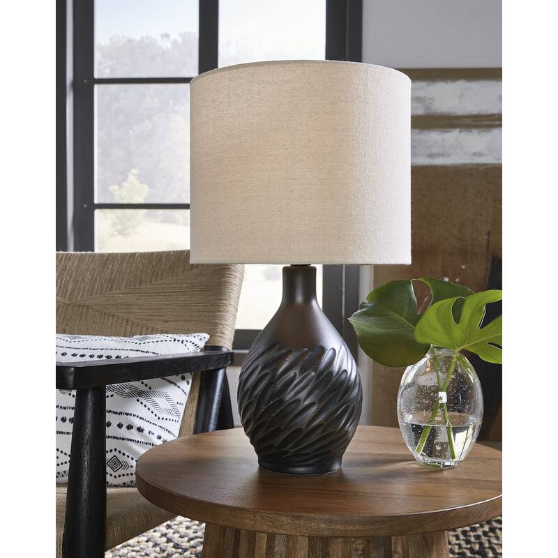 Signature Design by Ashley Garinton Table Lamp - Black