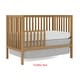 preview thumbnail 50 of 50, 5-in-1 Convertible Crib, Easily Converts from Baby Crib to Toddler Bed, 3 Position Adjustable Height Mattress Support System