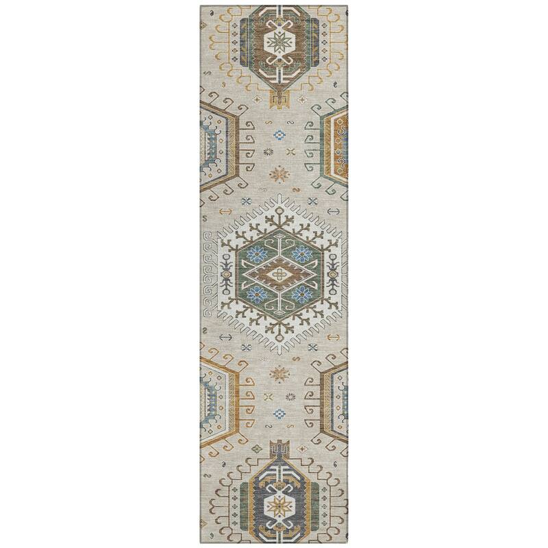 Machine Washable Indoor/ Outdoor Global Akron Chantille Rug