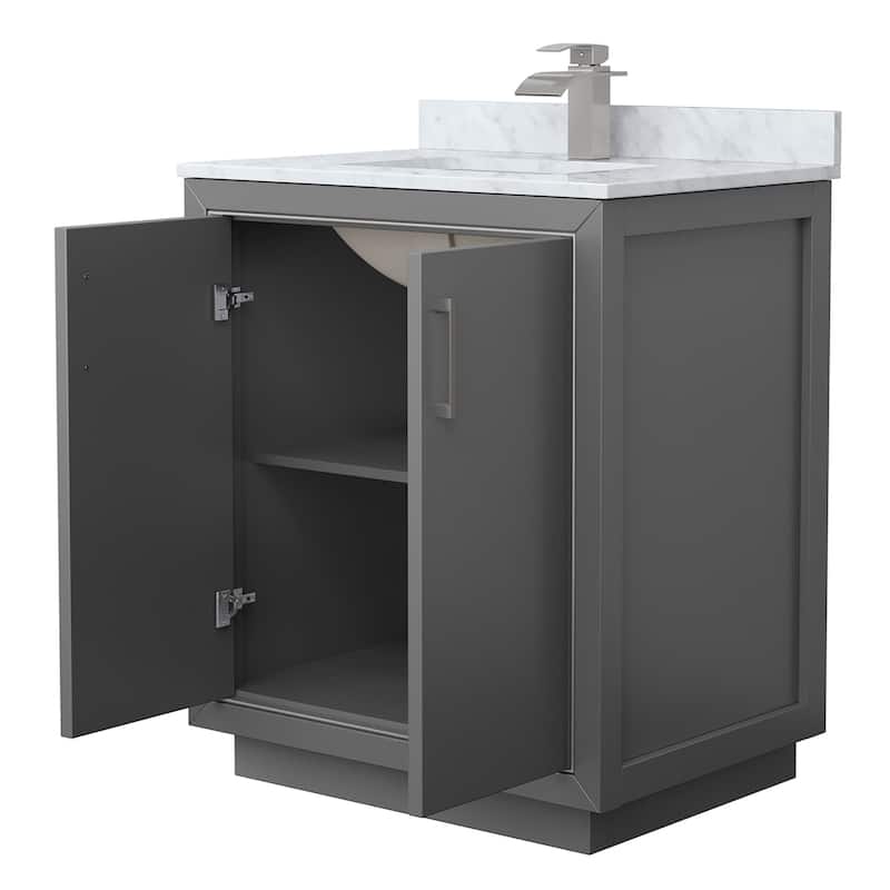 Wyndham Collection WCF1111-30S-NAT-MXX Icon 30" Free Standing Single
