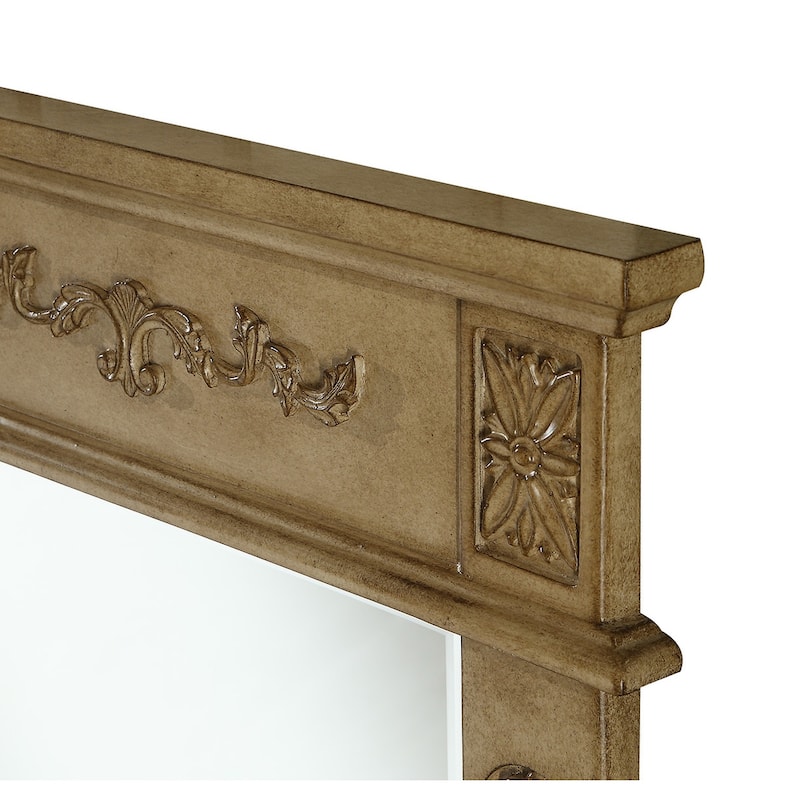 Elegant Lighting Antique Beige Vanity Mirror (22" x 28")